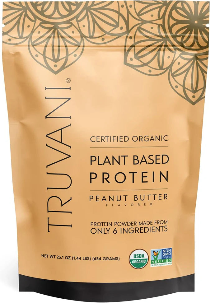 Truvani Plant Based Protein Peanut Butter 23.1oz