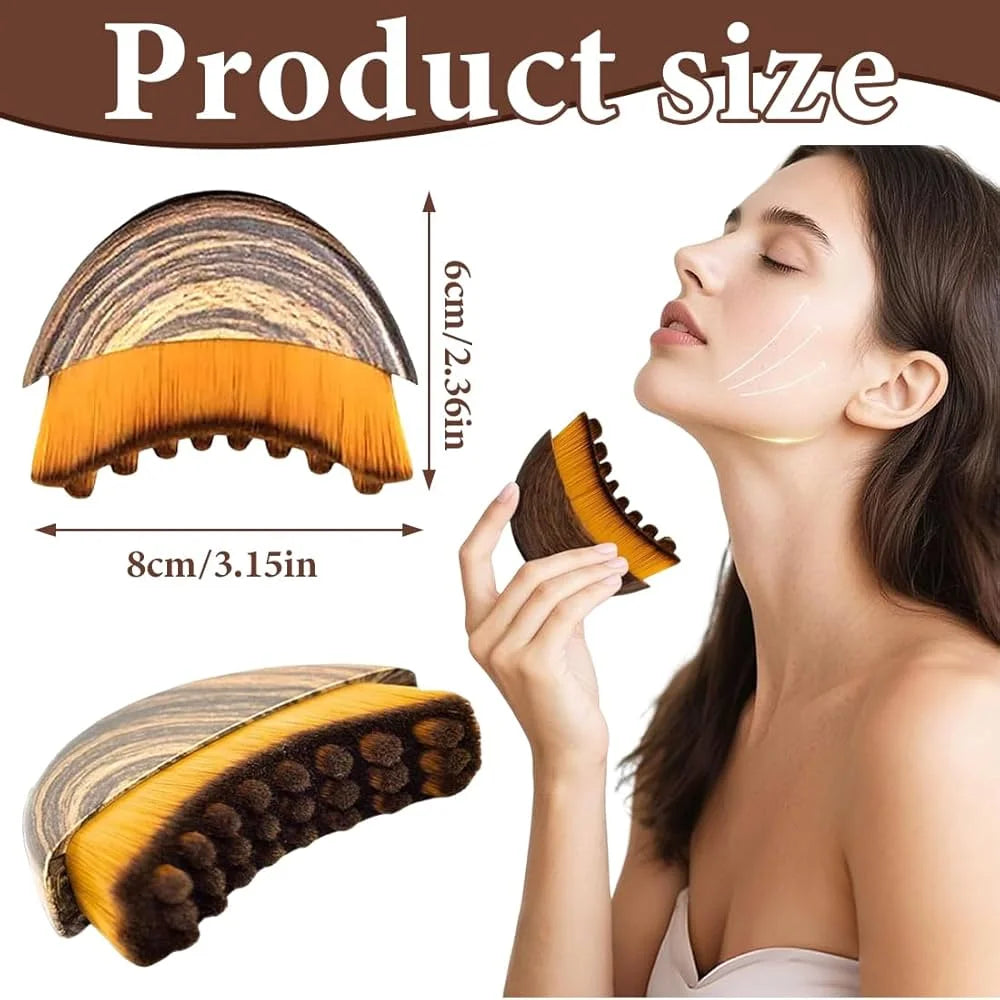 Facial Brush Face Contour Dry Adapts Skin Precisely Relieves Fatigue Qme