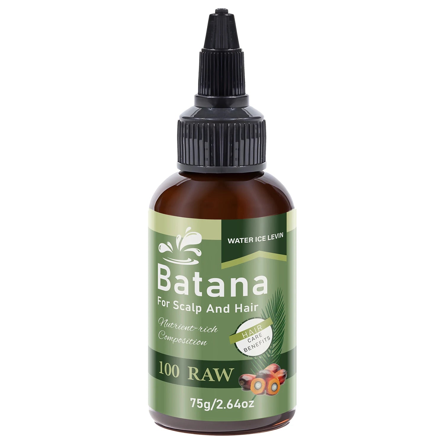 Batana Scalp & Hair Oil with Biotin & Keratin, Deeply Moisturizing & Repairing for All Hair Types, Nourishing Treatment. Qme black 75g