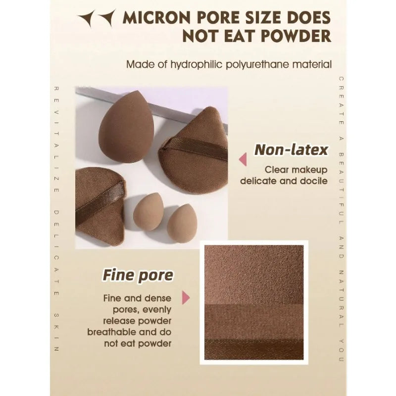 Makeup Sponge Suitable Cream Powder Concealer Loose Applicator Puff Qme