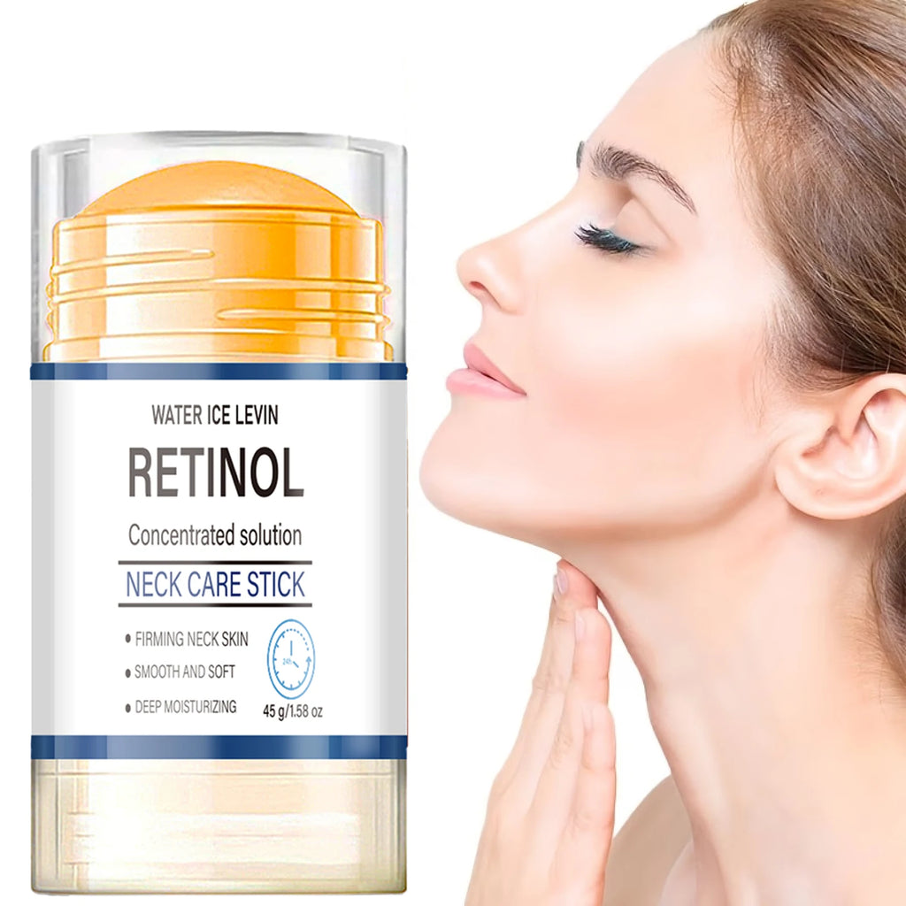 Turmeric & Retinol Neck Care Stick - Moisturizing, Firming & Smoothing for Neck Skin Qme