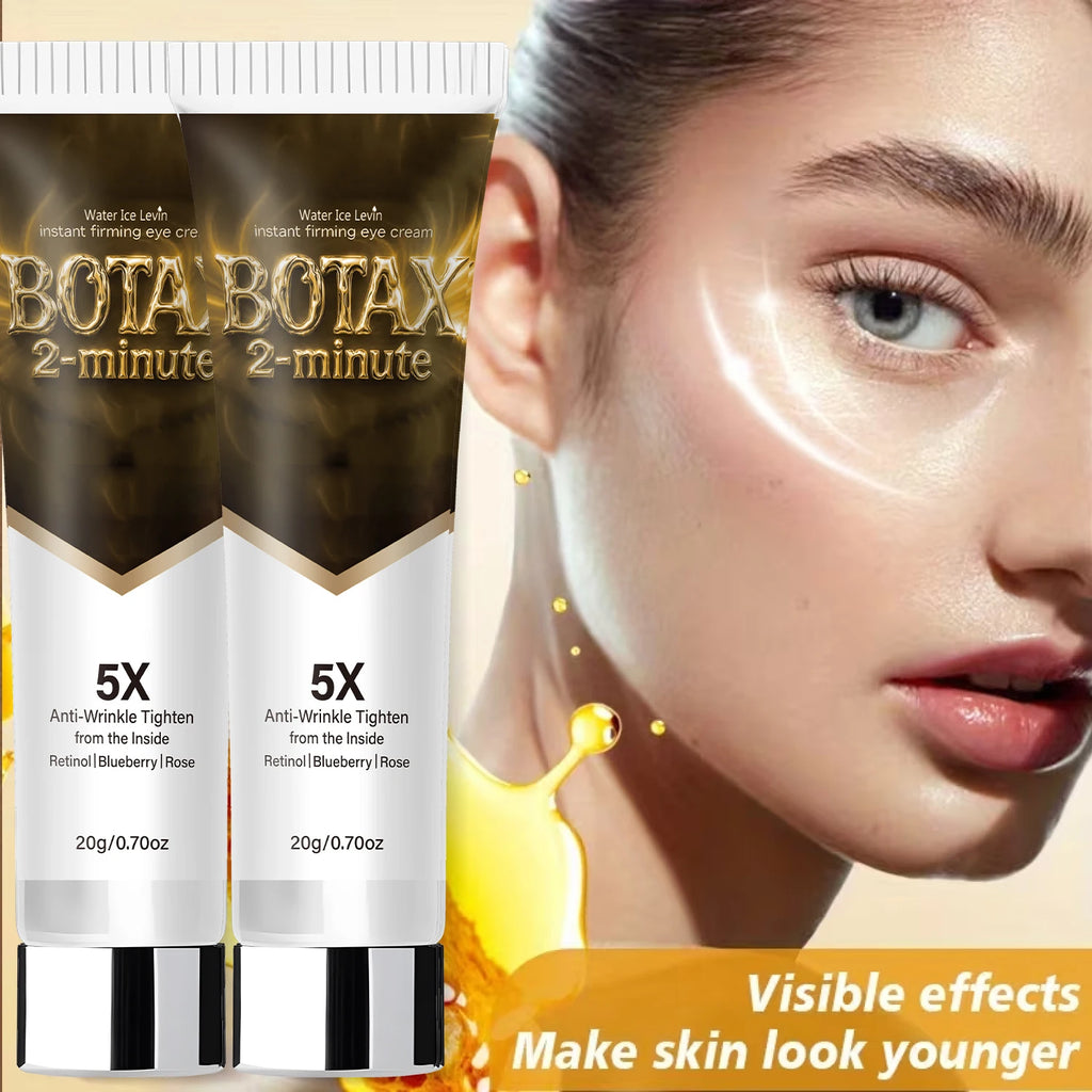 5X Anti-Wrinkle Instant Firming Eye Cream with Retinol, Hyaluronic Acid & Collagen, Tightens & Moisturizes. Qme