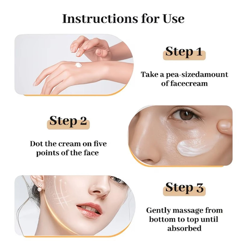 Water Ice Levin 100g Collagen Firming Cream Hydrating Smooth Lines Anti-Aging Facial Skin Care Qme