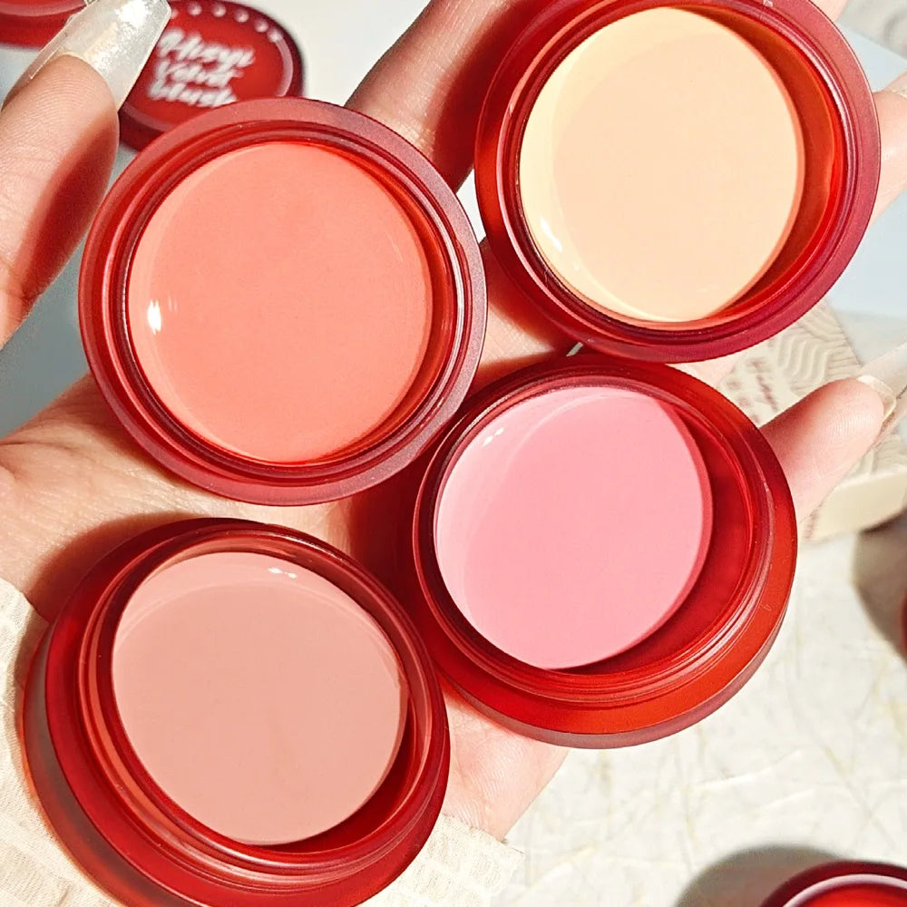 Putty Blush Creamy High-pigment Formula Vibrant Glow Long-lasting Qme