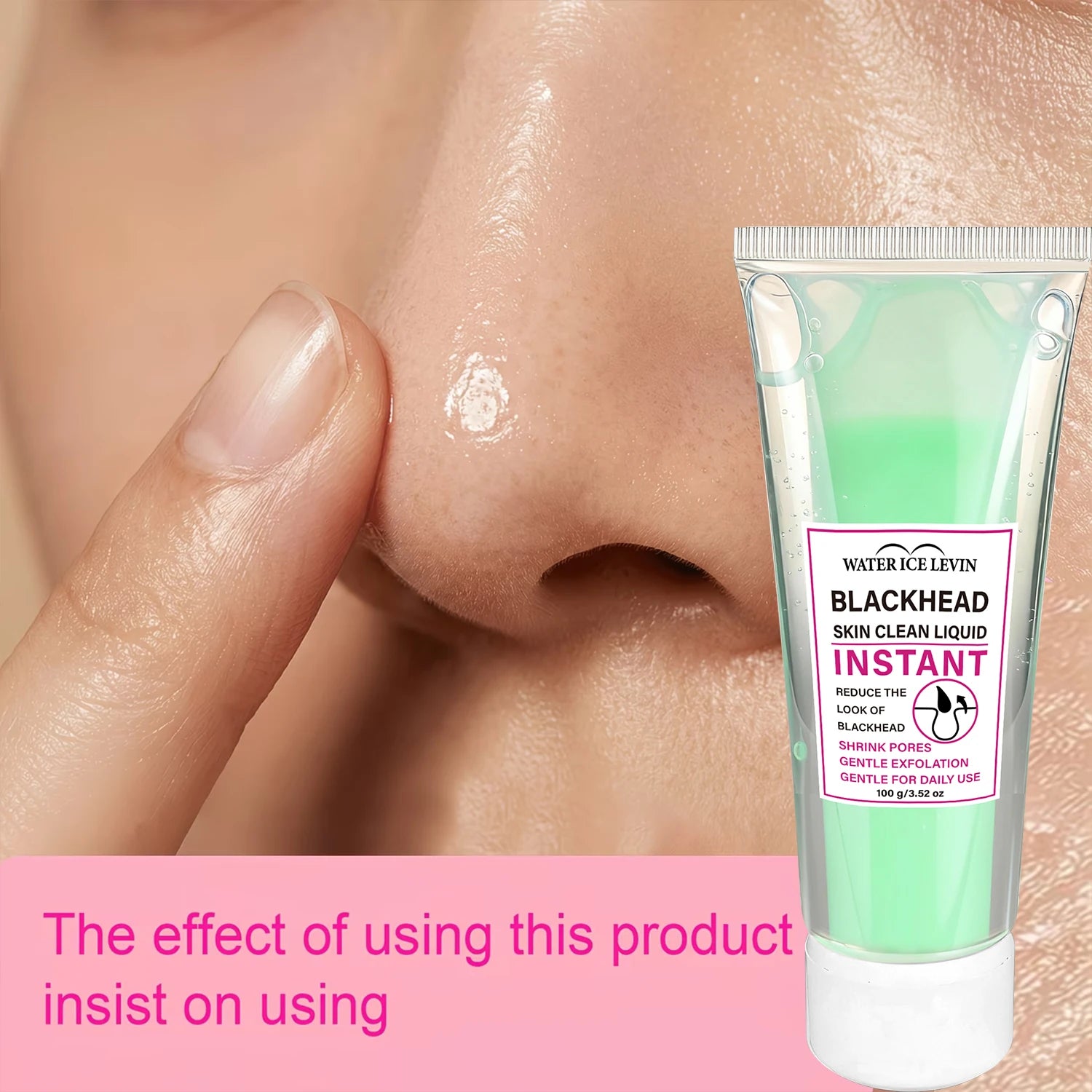 Water Ice Levin Blackhead Cleansing Liquid 100g Niacinamide Centella Exfoliation Minimize Pores Hydrating Facial Toner Qme