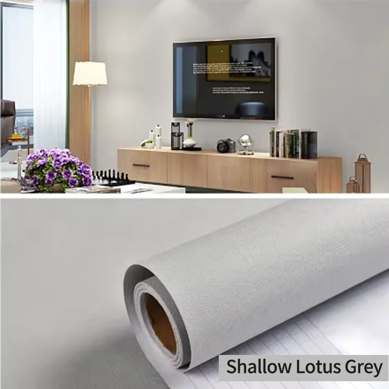 1 Roll Waterproof Stain Resistant Self-adhesive Macaron Wallpaper Qme 2 40cmX10m