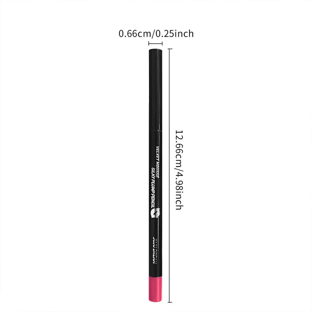 Lip Liner Brush Pencil One-piece Outline Three-dimensional Full Shape Qme