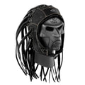 P-Jsmen Halloween Hat Party Costume Headgear Hip Hop Braids Wig Mask Adult Kids Men Boys Fashion Props Decoration Qme Hip Hop Braid Mask