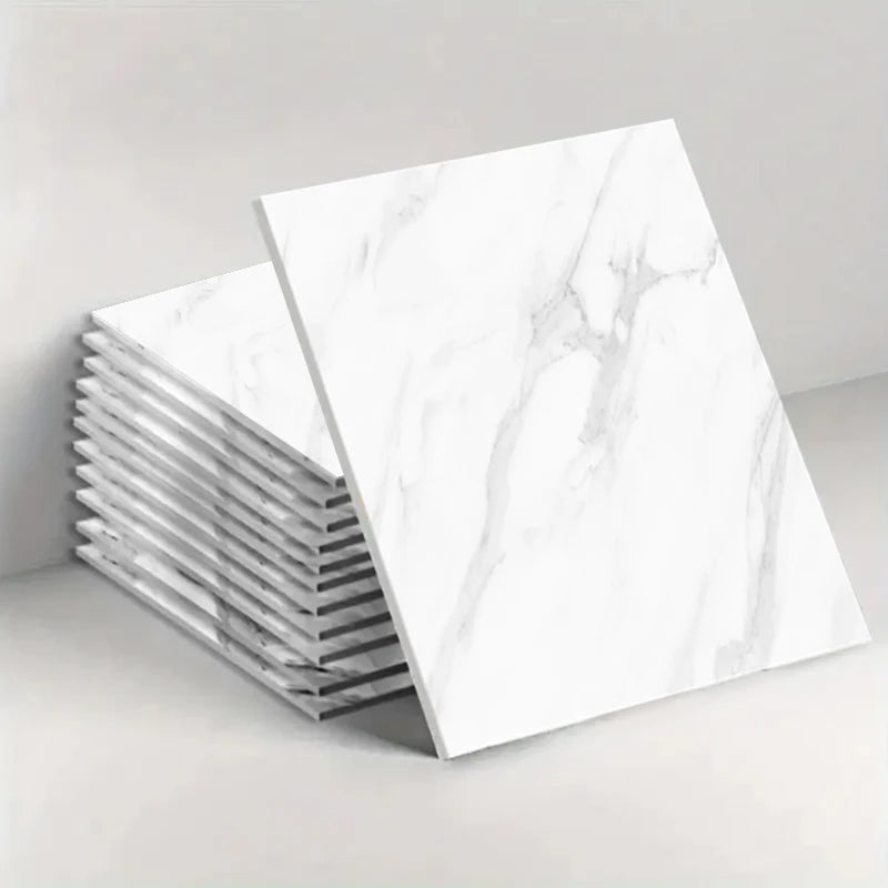 30x30CM Self Adhesive Marble Pattern Wallpaper DIY Home Decoration Qme 2 10pcs