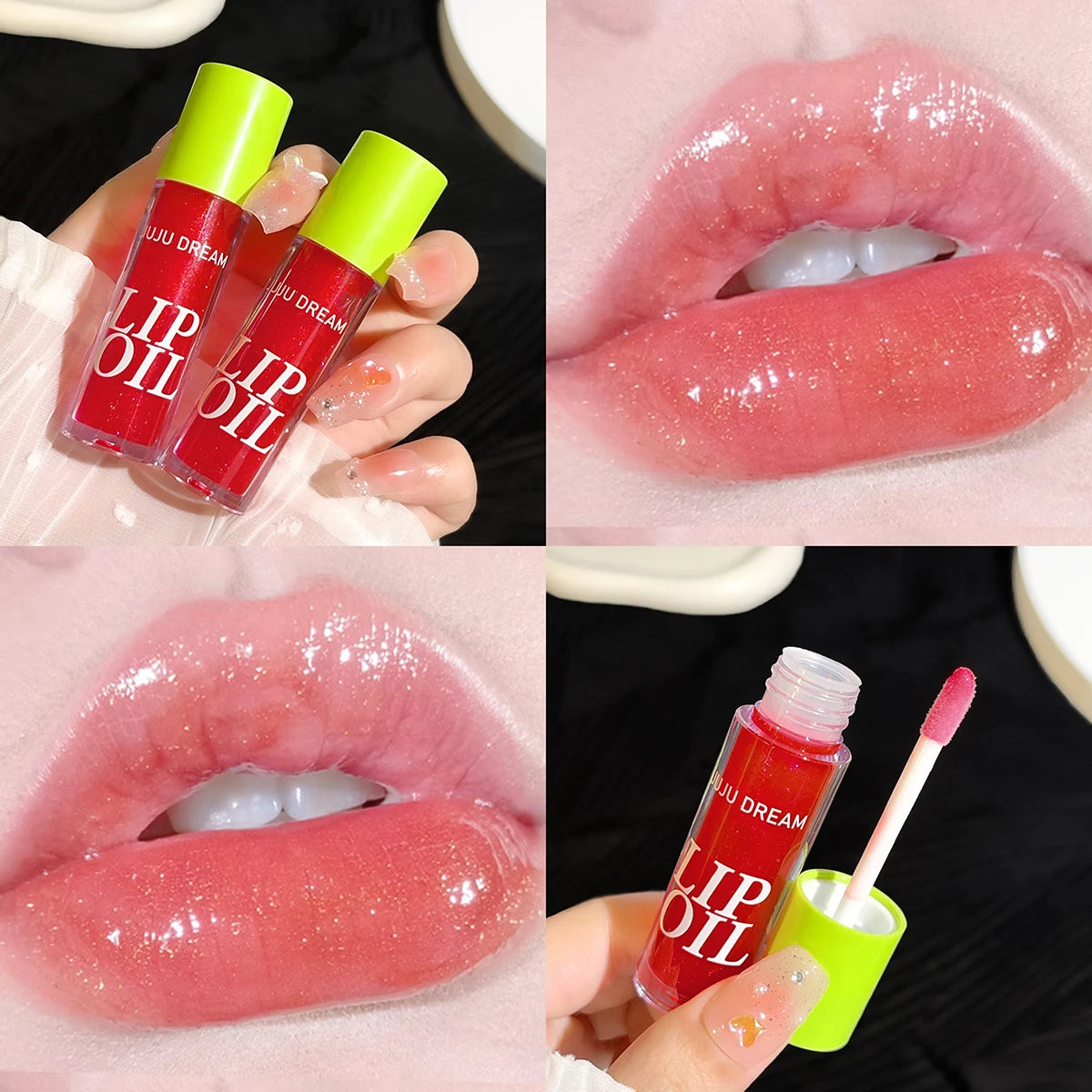 Lip Balm Oil Makeup Transparent Plumping Gloss Smooth Hydrated Qme 05