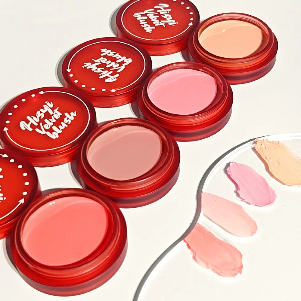 Putty Blush Creamy High-pigment Formula Vibrant Glow Long-lasting Qme