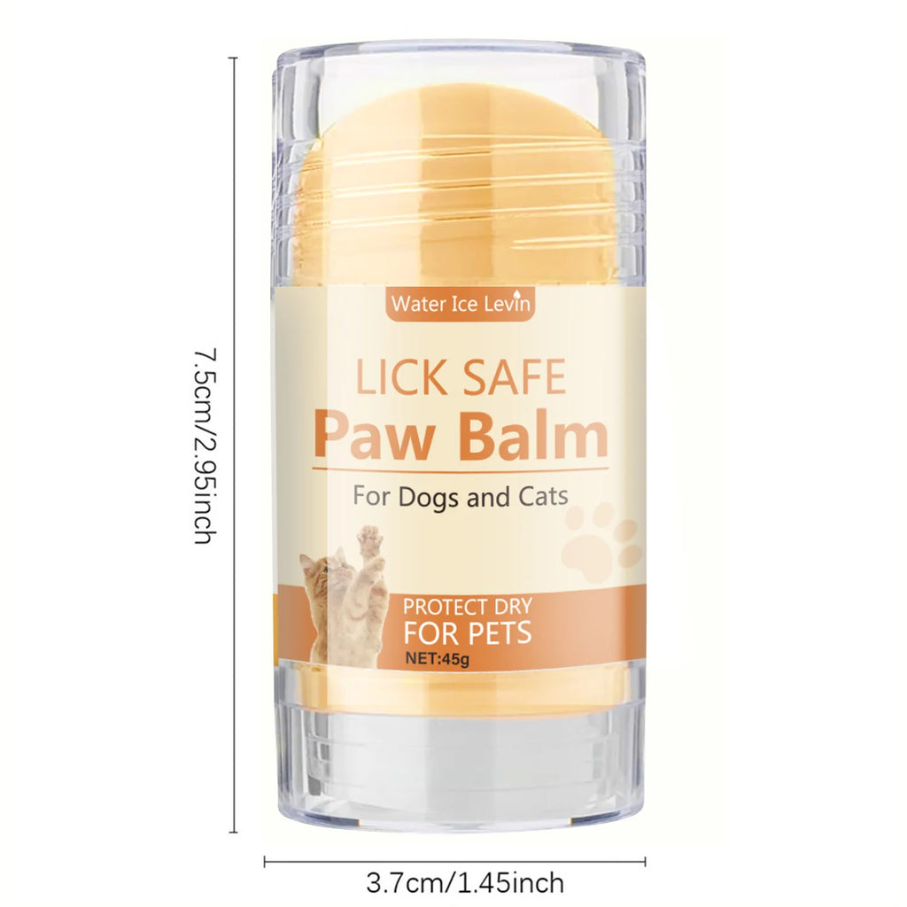 45g Pet Paw Care Cream, Coconut Oil and Niacinamide Pet Paw Cream - Deeply Moisturizing, Non-Greasy, Quickly Relieves Dry Paws Qme