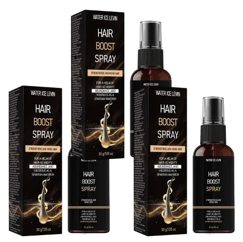 Hair Boost Spray, Strengthens & Repairs Hair with Biotin, Keratin & Hyaluronic Acid for Healthy Hair Qme Smoothing & Straightening