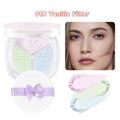 Three-Color Oil-Control Setting Powder, Loose Powder That Even Out The Skin Tone And Is Long-Lasting And Waterproof Qme 01