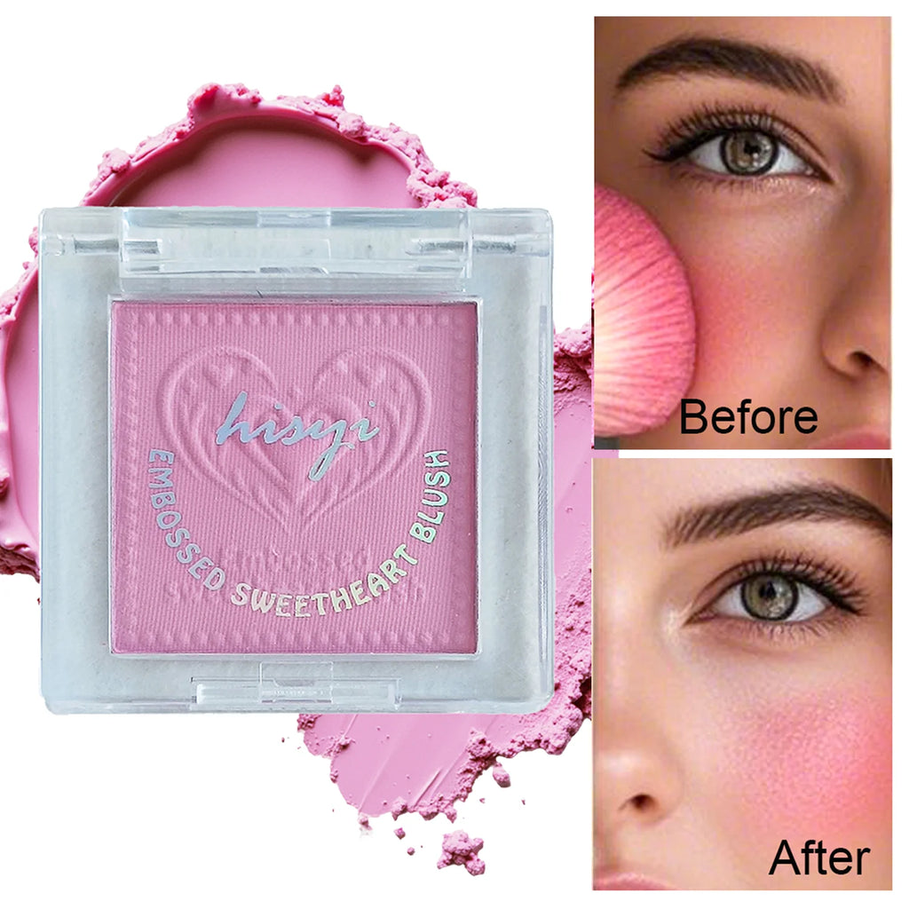 Natural Rosy Blush Makeup Pure Desire Matte Finish Soft Charming Look Qme