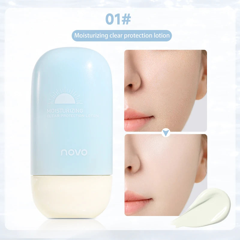 Primer Protective Cream Contouring Brightening Skin Tone Waterproof Qme 01