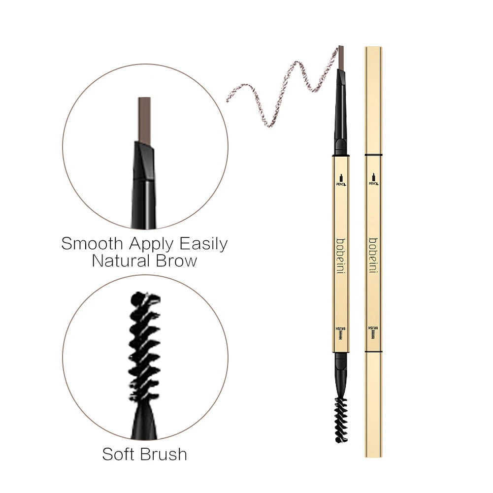 Dual-ended Waterproof Eyebrow Pencil Precise Long-lasting Qme