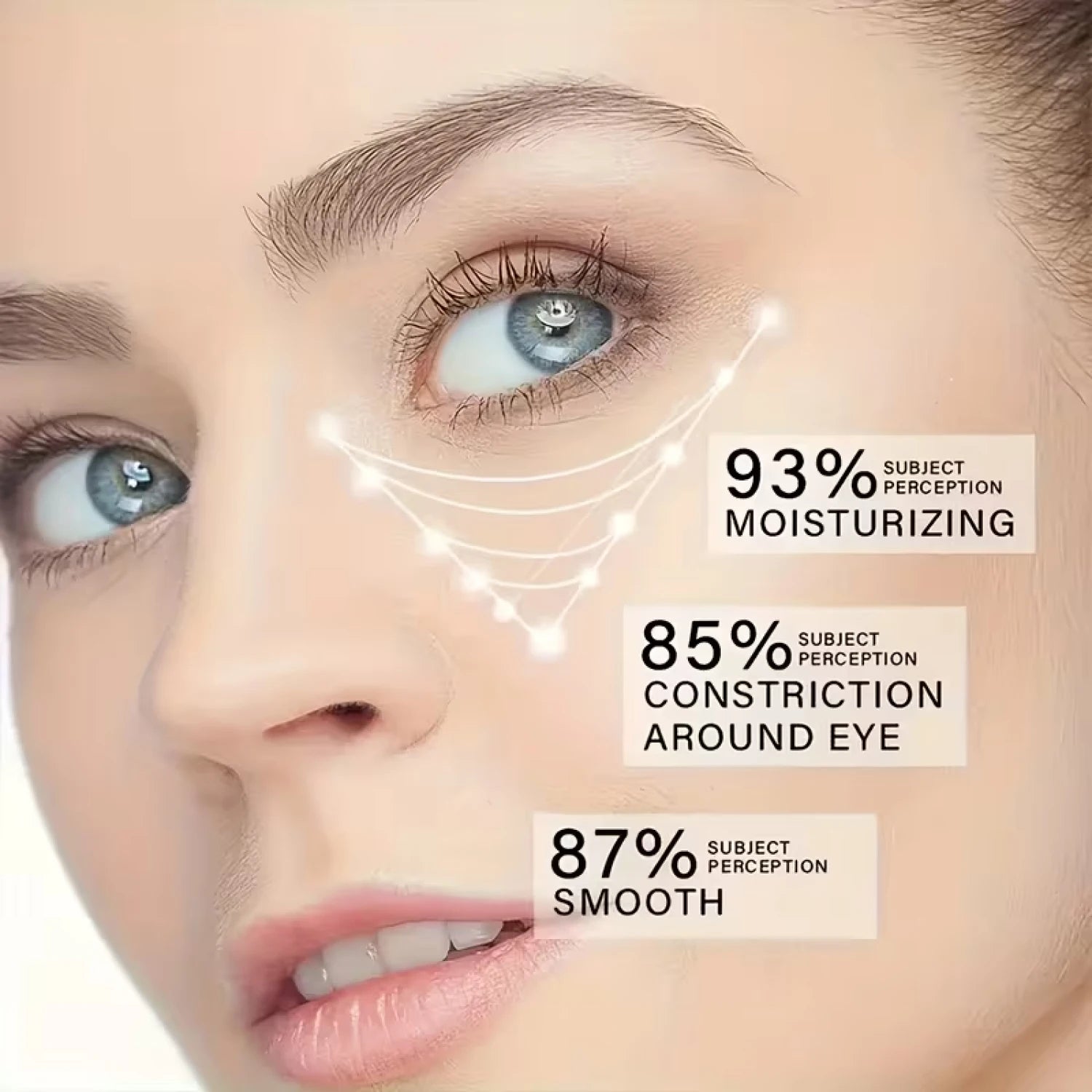 5X Anti-Wrinkle Instant Firming Eye Cream with Retinol, Hyaluronic Acid & Collagen, Tightens & Moisturizes. Qme