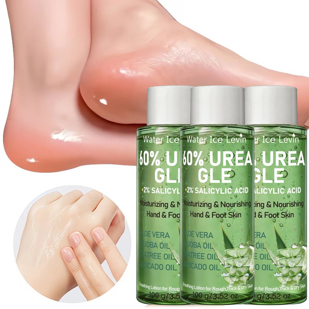 Urea Salicylic Acid Hand Foot Cream Aloe Jojoba Oil Infused Hydrating Soften Dry Cracked Rough Skin Daily Repair Gel 100g Qme