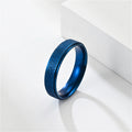 Cool 6MM Anxiety Relief Spinner Ring for Women and Man Stainless Steel Sand Blast Glitter Finish Gold Color Fidget Ring Band Qme lan 7