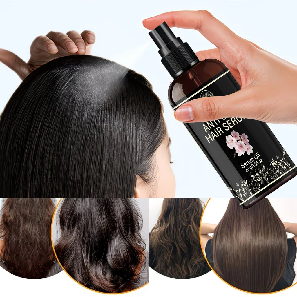 Water Ice Levin Natural Herbal Hair Care Serum Oil 30g Caffeine Collagen HA Nourish Scalp Smooth Dry Hair Root Care Essence Qme