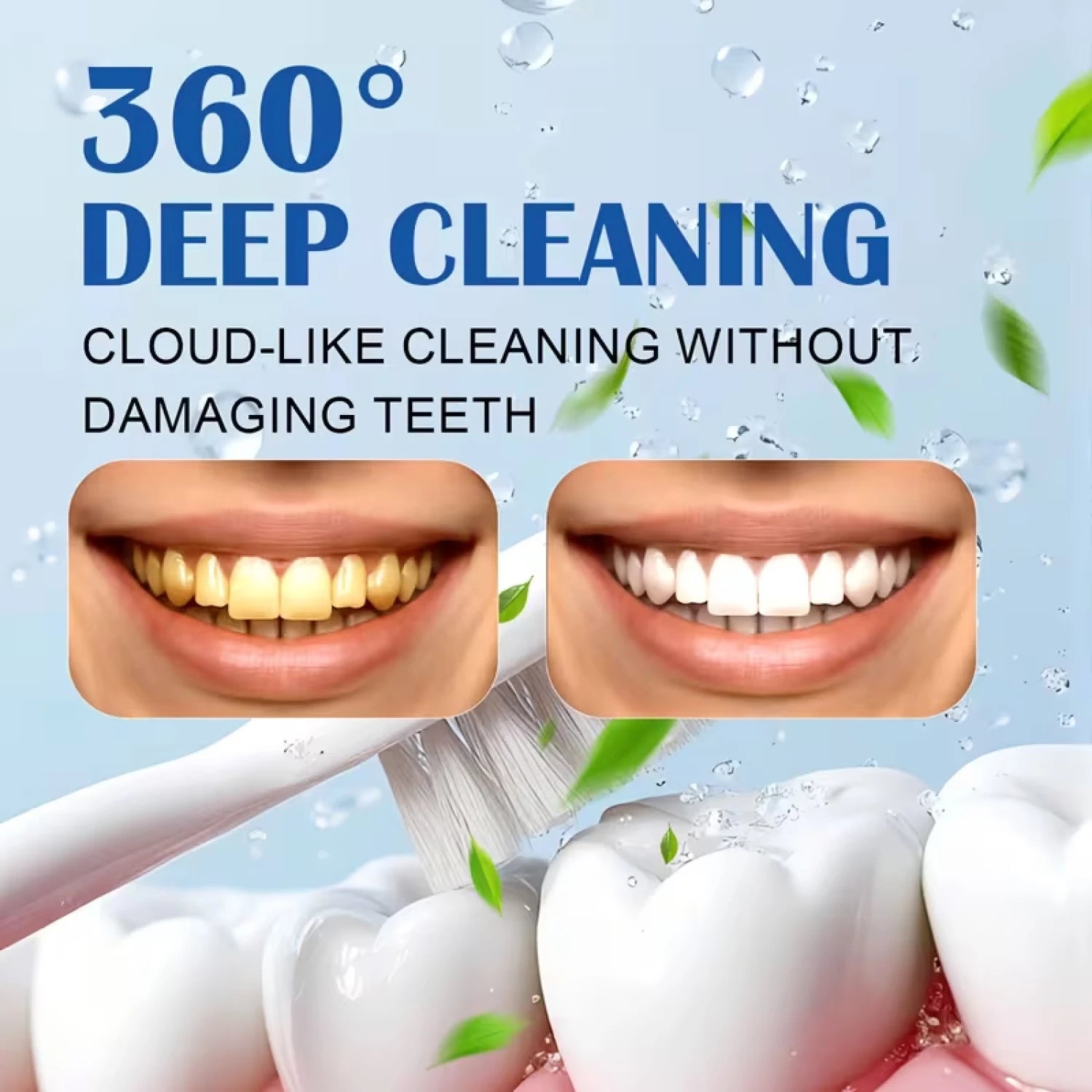 20% Hydroxyapatite Tooth Powder for Smokers, Remove Coffee & Smoke Stains, Gum Care & Fresh Breath Spearmint. Qme