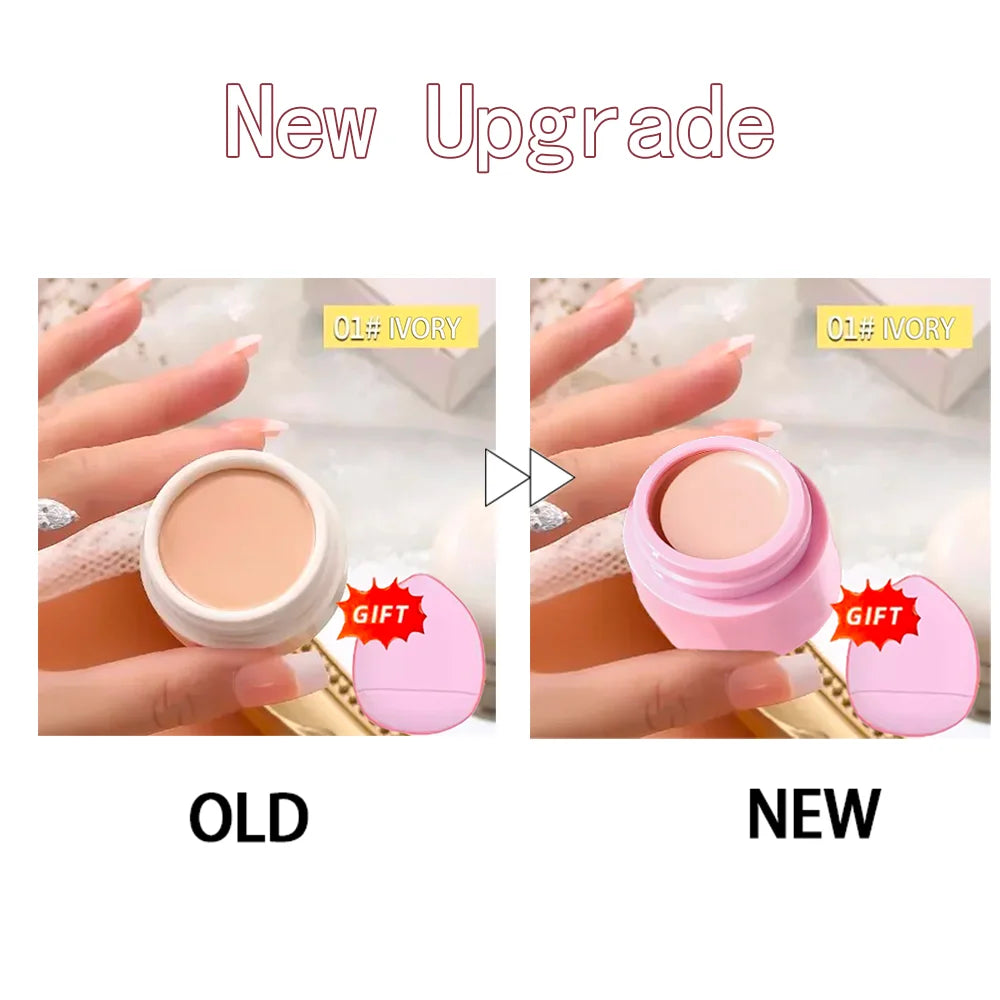 Buy 1 Get Full Coverage Concealer Cream Waterproof Long-lasting Qme