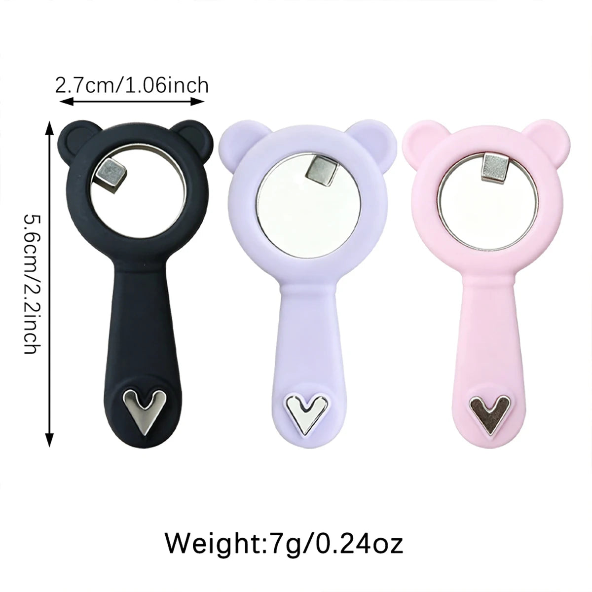Double Headed Nail Enhancement Bear Magnetic Tool Suitable Gel Polish Qme