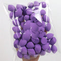 Mini Finger Puff Beauty Cosmetic Foundation Sponge Makeup Blender Qme purple