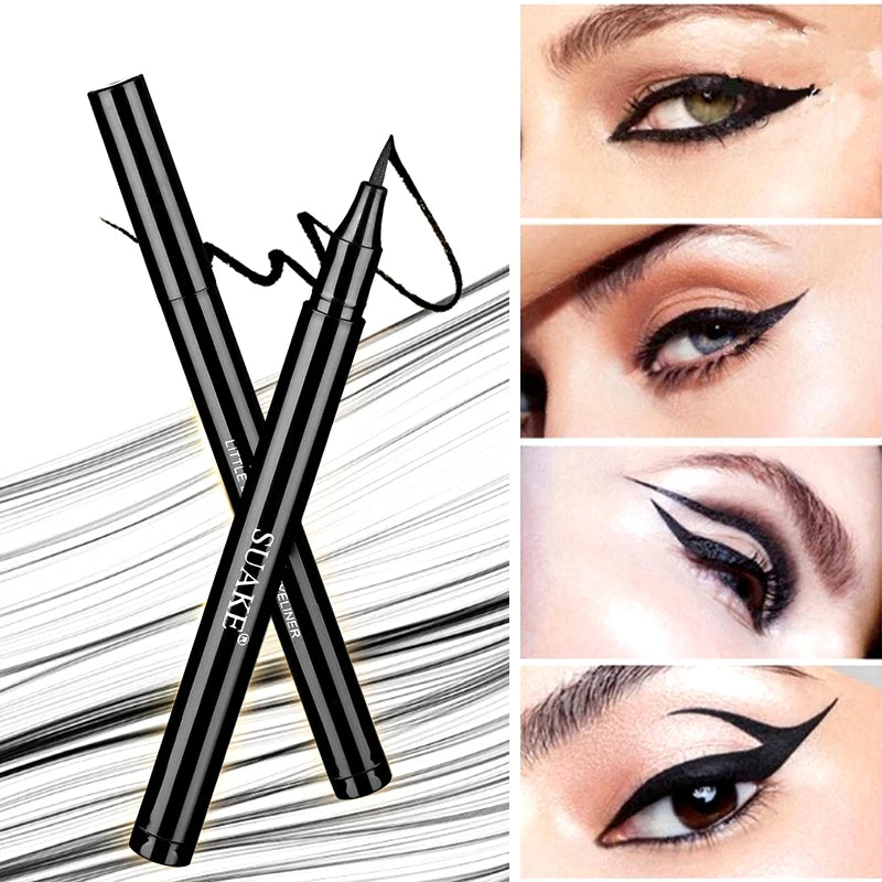 Waterproof Matte Liquid Eyeliner Smoky Eye Easy-to-apply Long-lasting Qme