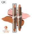Double-ended dual-purpose high-light trimming stick, three-dimensional contour, nose shadow, facial shape, brighten and trimming Qme Q525-3