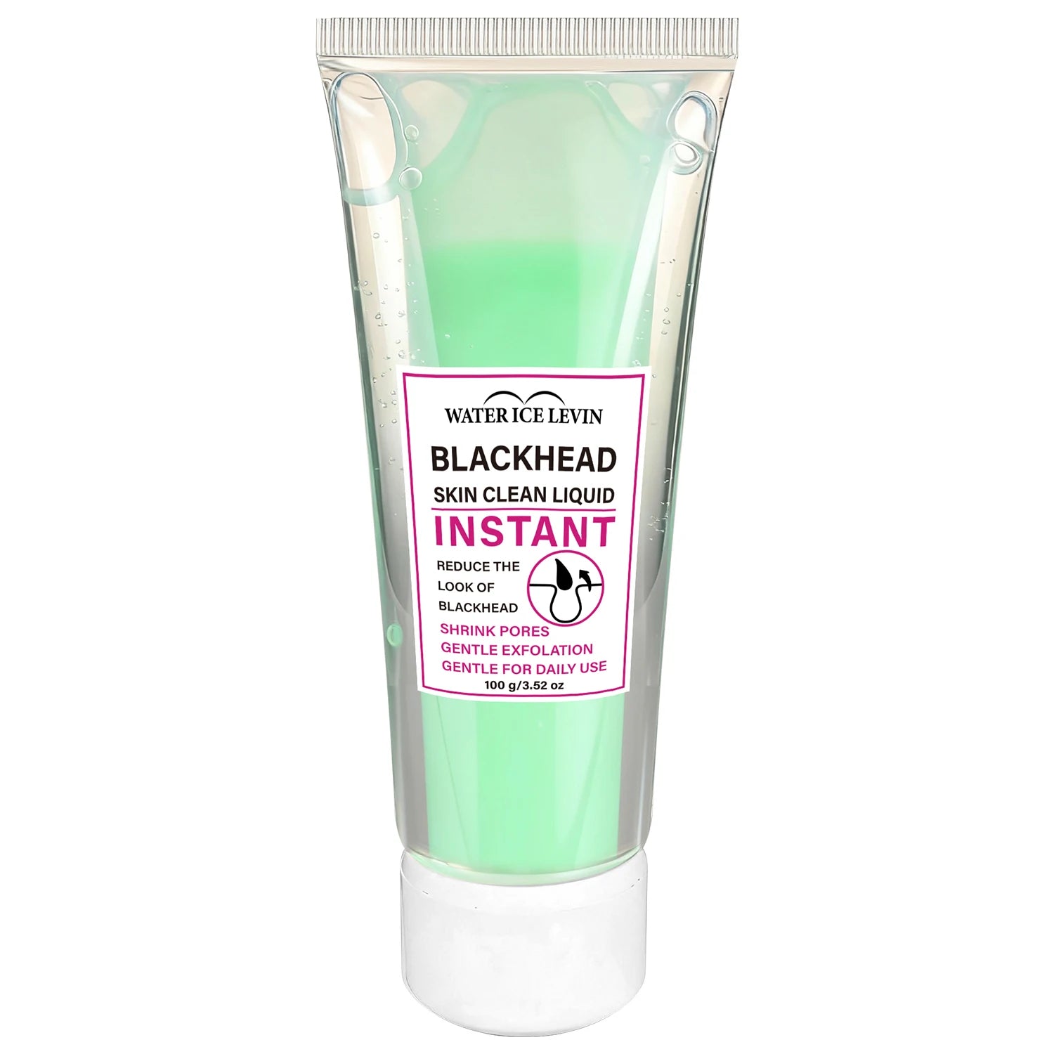 Water Ice Levin Blackhead Cleansing Liquid 100g Niacinamide Centella Exfoliation Minimize Pores Hydrating Facial Toner Qme YELLOW Option 1 100g