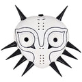 P-Jsmen The Legend of Zelda Majora Led Mask Game Cosplay Latex Face Cover for Adults Kids Halloween Cosplay Props Qme Not Glow White