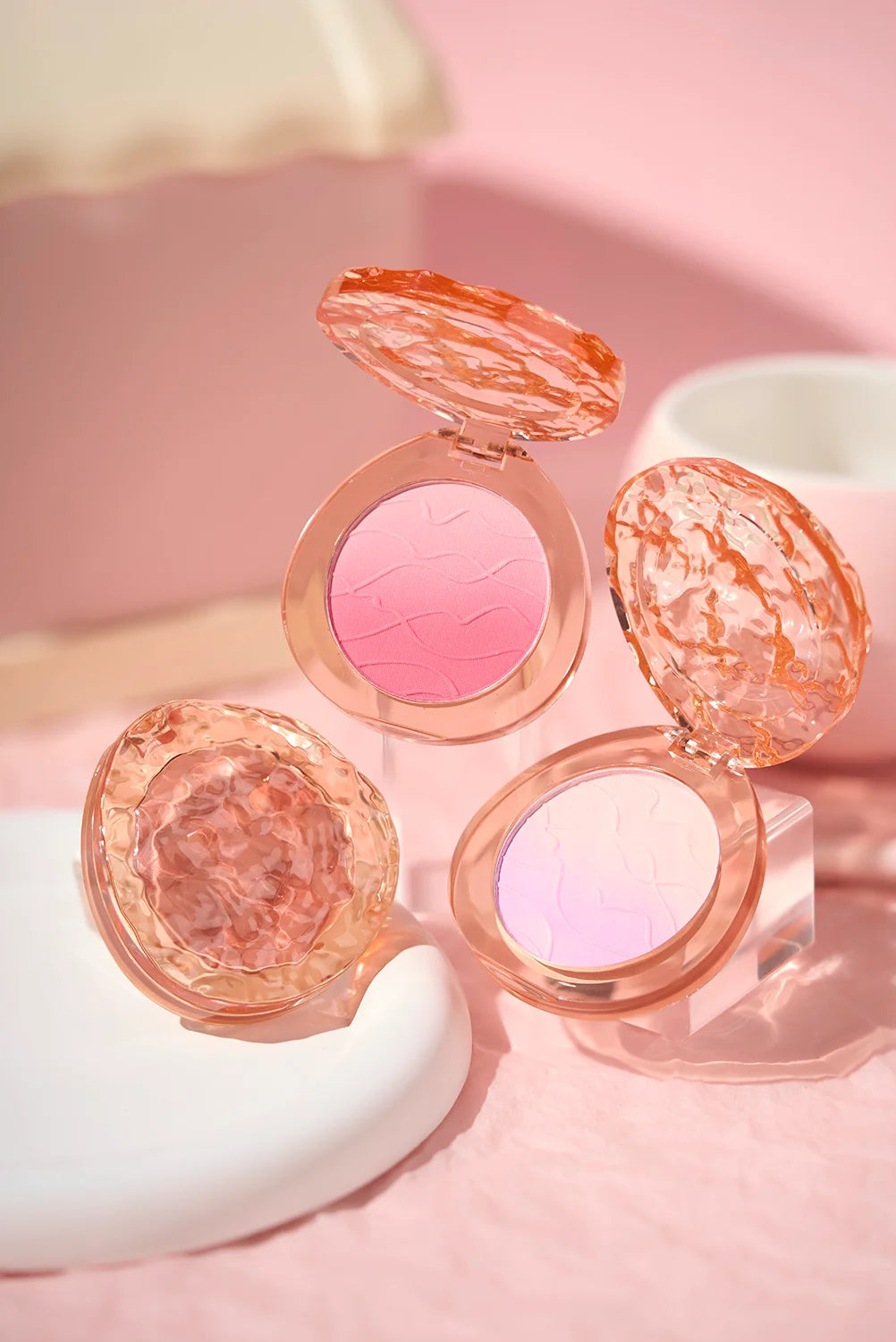 HISYI Gradient Matte Blush Naturally Brightens Complexion Perfect Qme