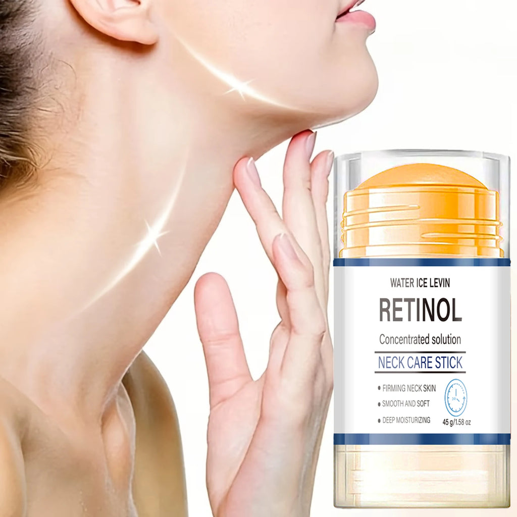 Turmeric & Retinol Neck Care Stick - Moisturizing, Firming & Smoothing for Neck Skin Qme