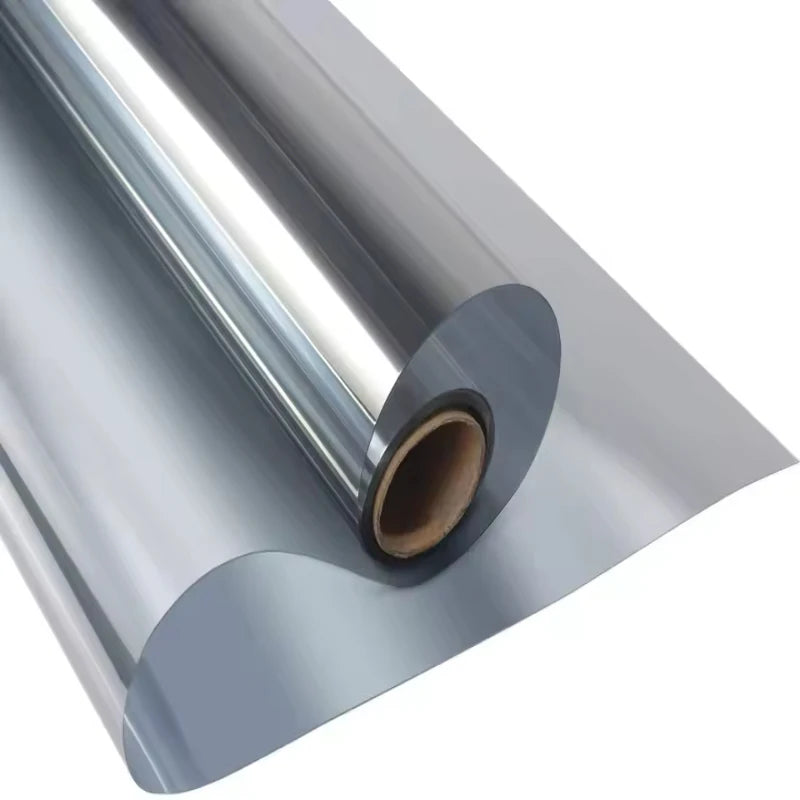 Sunscreen And Heat Insulation Film One-Way Vision Window Film Window Sunshade Glass Stickers UV Protection Solar Film. Qme zuanshiyin 50cmX5m