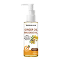 Natural Ginger Arnica Massage Oil, Hydrating Firming Plant-Based Body Care Essential Oil Qme YELLOW 100g