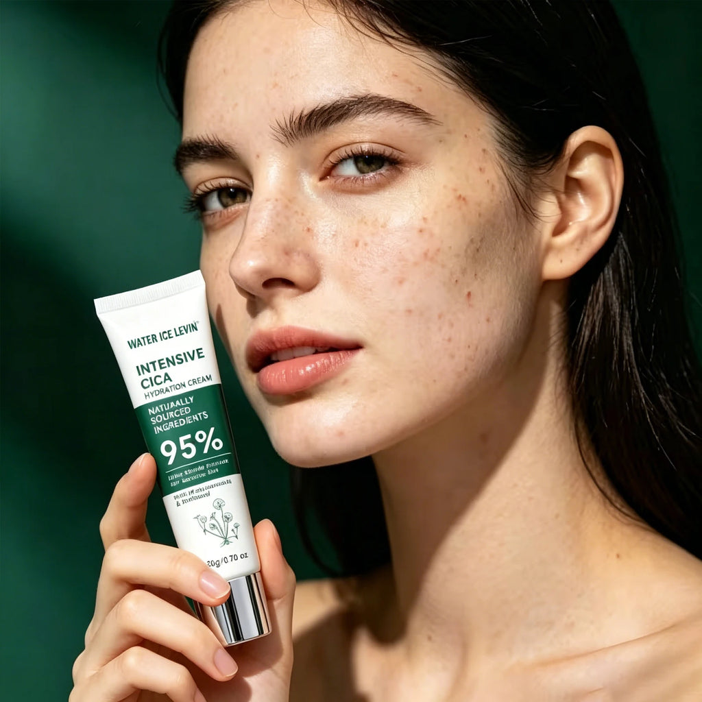 95% Natural Derived Cica Repair Lotion Madecassoside Panthenol Ultra Gentle Deep Hydration Soothe Sensitive Dry Skin Cream 20g Qme