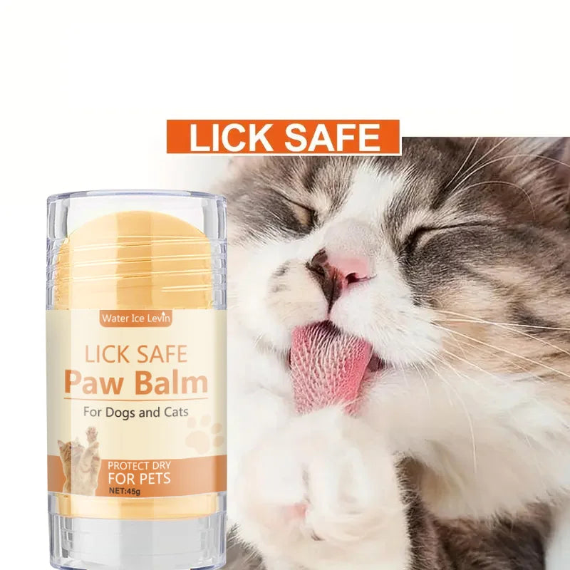 45g Pet Paw Care Cream, Coconut Oil and Niacinamide Pet Paw Cream - Deeply Moisturizing, Non-Greasy, Quickly Relieves Dry Paws Qme