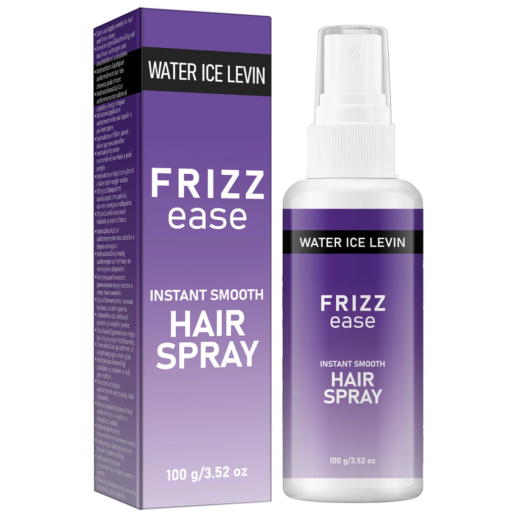 Water Ice Levin Frizz Ease Smooth Hair Spray 100g Collagen Bee Venom Hydrating Anti Frizz Flexible Hair Care Mist Qme