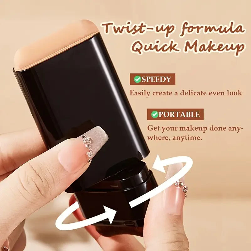 OPE Dual-ended Foundation Stick Full Coverage Built-in Brush Natural Qme