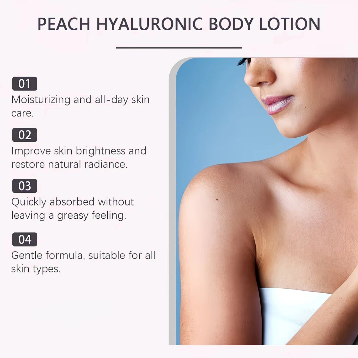 Water Ice Levin Peach Radiance Tone Up Cream 100g Bee Venom Niacinamide Hydrating Smooth Skin Gentle Body Care Cream Qme