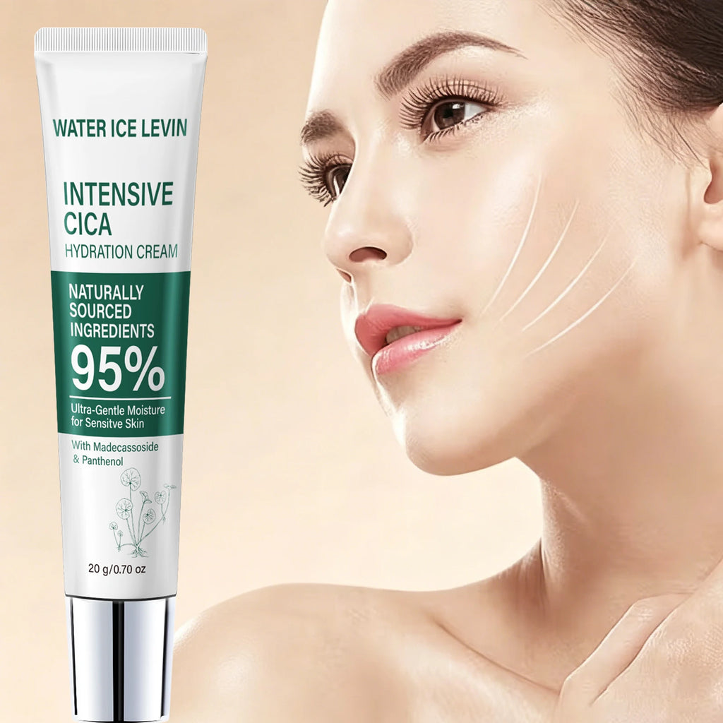 95% Natural Derived Cica Repair Lotion Madecassoside Panthenol Ultra Gentle Deep Hydration Soothe Sensitive Dry Skin Cream 20g Qme