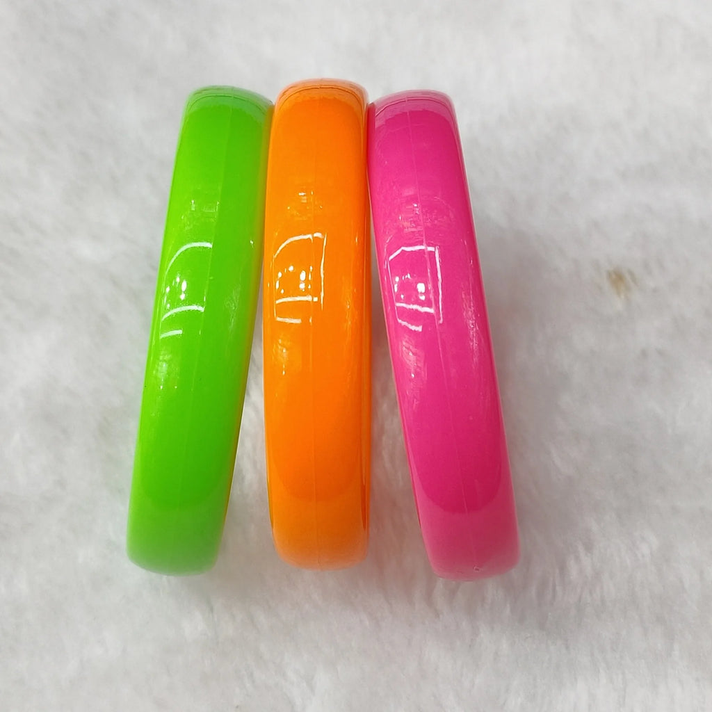1CM Colorful Candy Acrylic Wide Face Bangle Bright Exaggerated Y2k Resin Bracelet Summer Hip Hop Sport High Street Bangle Qme