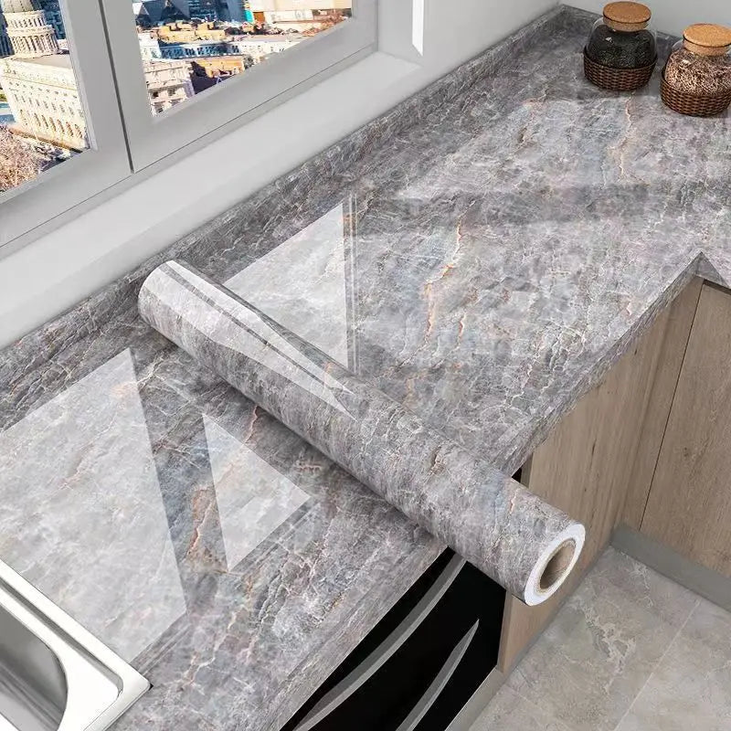 Kitchen Stickers Self-adhesive for Kitchen Special Accessories Waterproof Wallpaper Gas Stove Shield High Temperature Resistance Qme 6 40cmx300cm