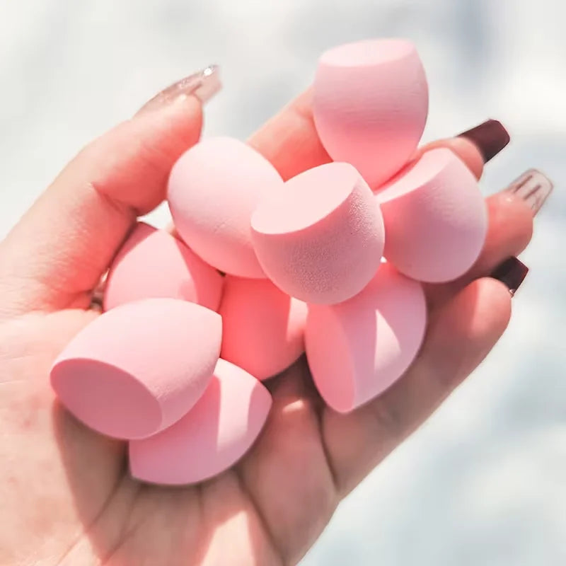 Mini Makeup Sponges Foundation Blending Beauty Travel Essential Tools Qme
