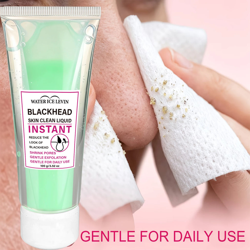 Water Ice Levin Blackhead Cleansing Liquid 100g Niacinamide Centella Exfoliation Minimize Pores Hydrating Facial Toner Qme