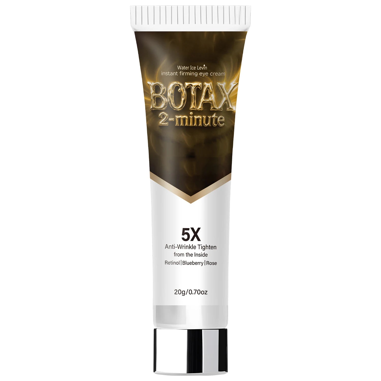 5X Anti-Wrinkle Instant Firming Eye Cream with Retinol, Hyaluronic Acid & Collagen, Tightens & Moisturizes. Qme WHITE 20g