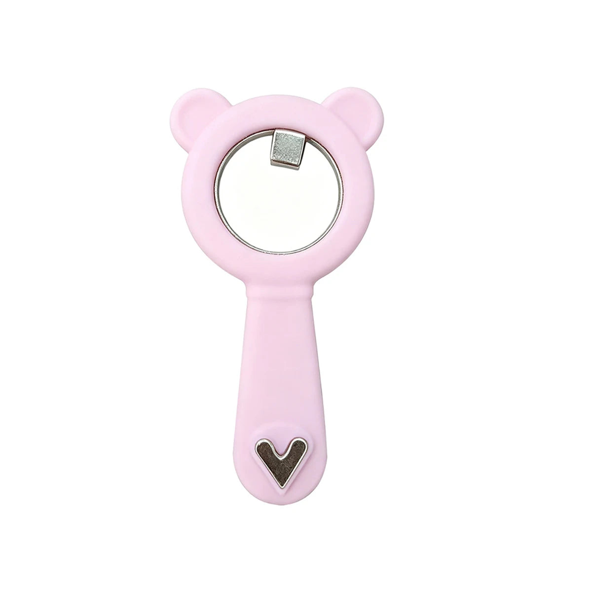 Double Headed Nail Enhancement Bear Magnetic Tool Suitable Gel Polish Qme Pink