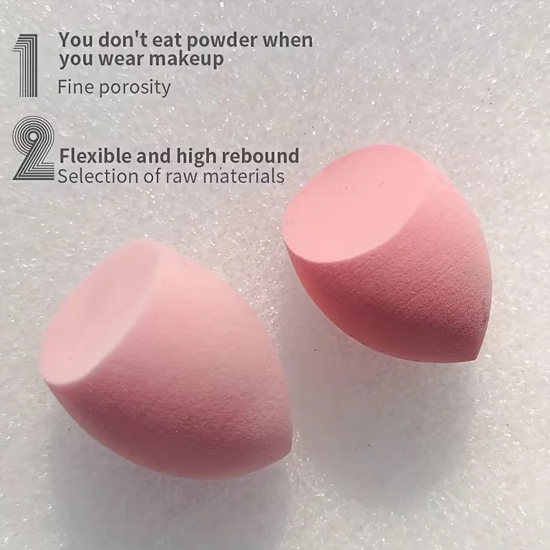 Mini Makeup Sponges Foundation Blending Beauty Travel Essential Tools Qme